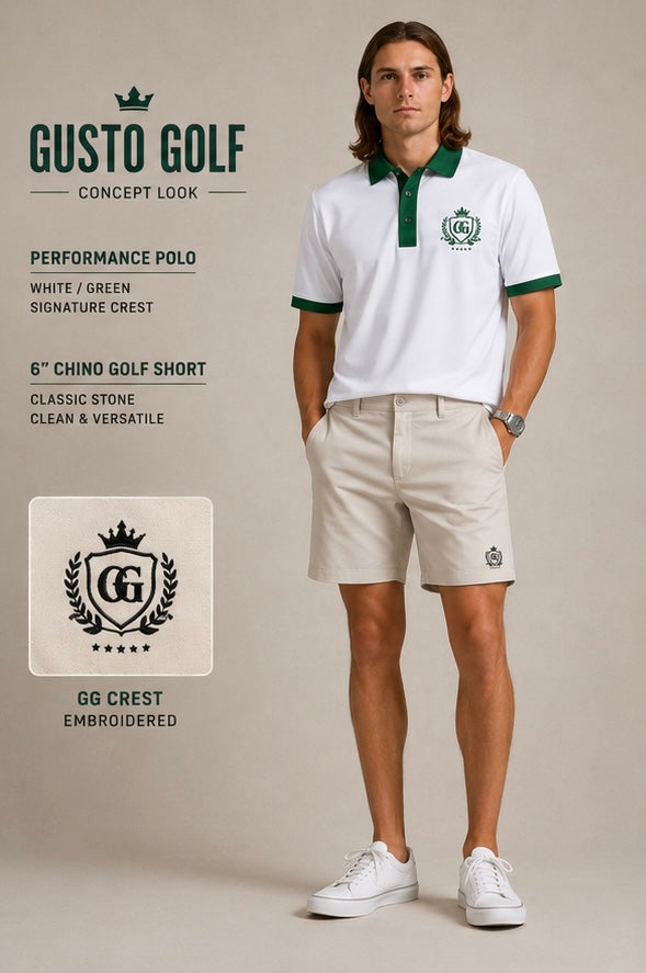 Short Sleeve Golf Polo