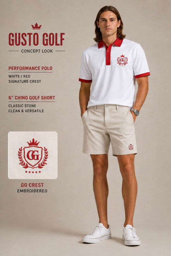 Short Sleeve Golf Polo